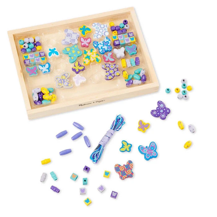 Created by Me! Butterfly Beads Wooden Bead Kit