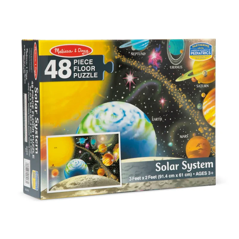 Solar System Floor Puzzle - 48 Pieces