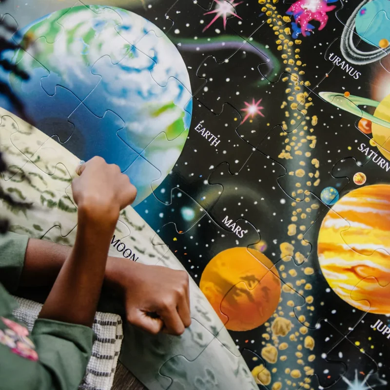 Solar System Floor Puzzle - 48 Pieces