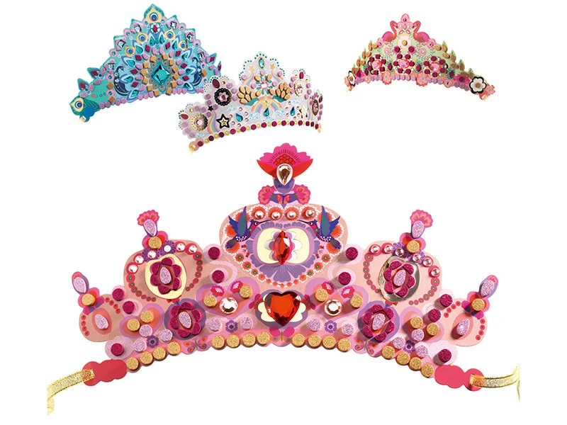 Coffret DIY - Mosaïques & Stickers - Comme une princesse