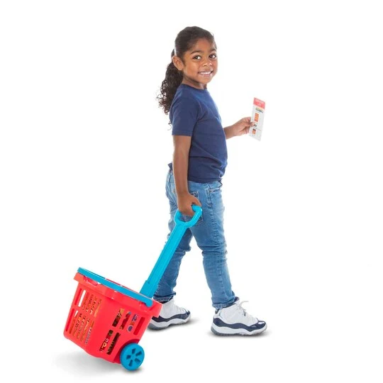 Rolling Grocery Basket