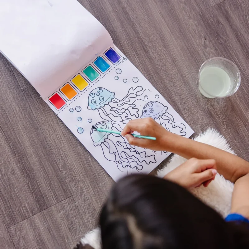 Ocean Paint with Water Kids' Art Pad