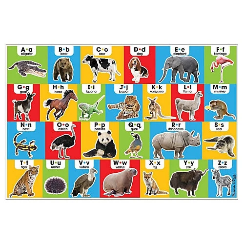 Animal Alphabet Floor Puzzle - 24 Pieces