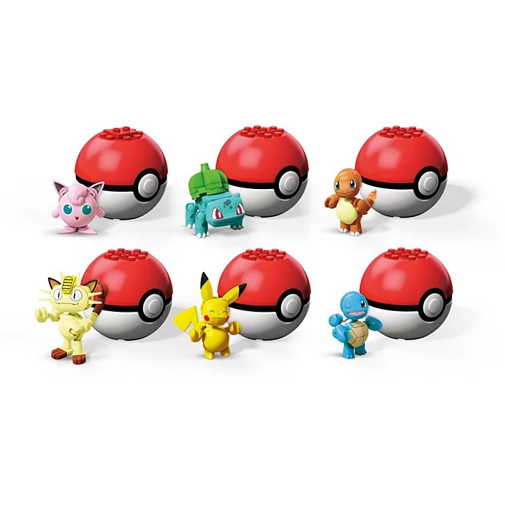 Mega Constrution Pokemon Poke Ball Collection