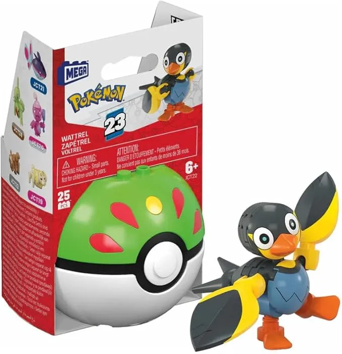 Mega Constrution Pokemon Poke Ball Collection