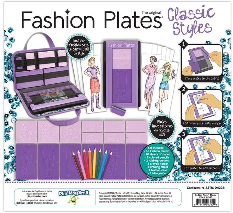 Fashion Plates™ Deluxe Design Set
