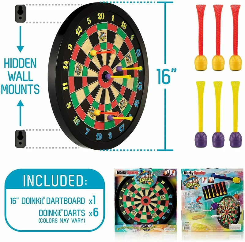 Marky Sparky Doinkit Darts Magnetic Dart Board Set