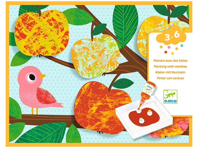 Coffret de peinture des petits - Nature multicolore