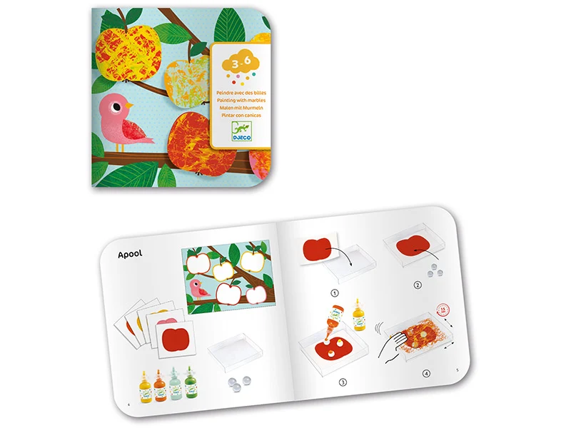 Coffret de peinture des petits - Nature multicolore