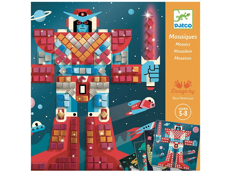 Coffret collage de mosaïque - Space battle