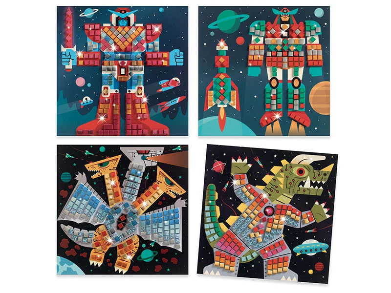 Coffret collage de mosaïque - Space battle