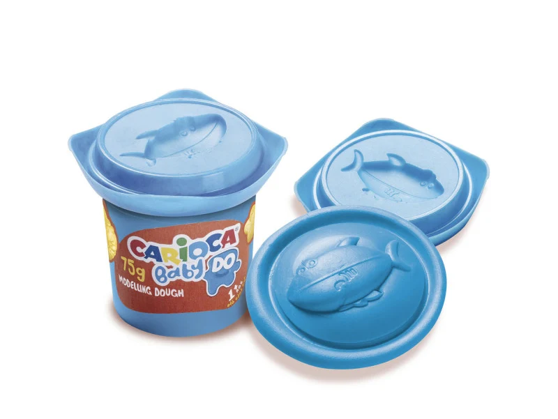 3 pots de pâte à modeler pour bébés et enfants - babydo