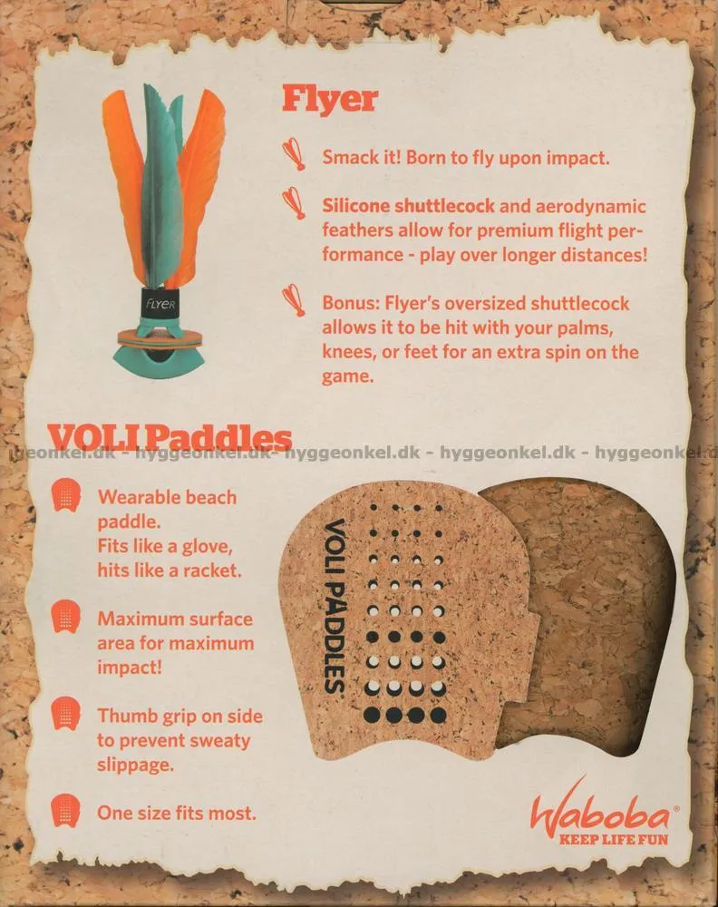 Voli Racket Set w/Flyer