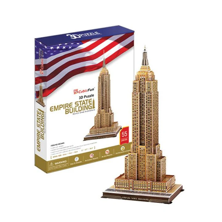 3D Puzzle Empire State Building / Casse-Tête 3D Édifice Empire State