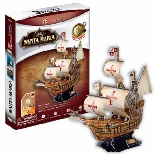 3D Puzzle Santa Maria Casse-Tête 3D