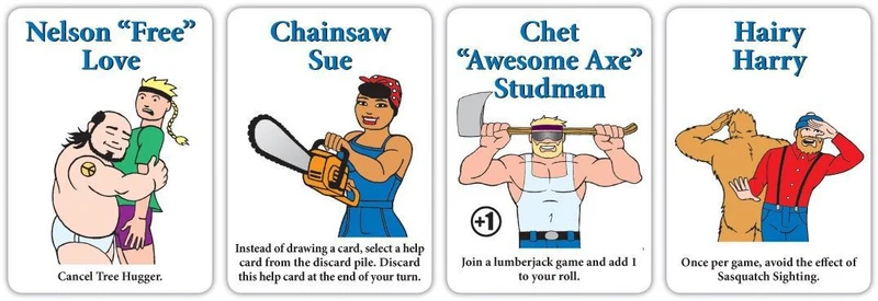 Flapjacks and Sasquatches CARD Game