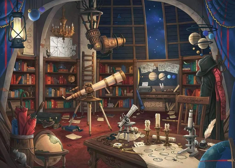 Space Observatory Escape puzzle