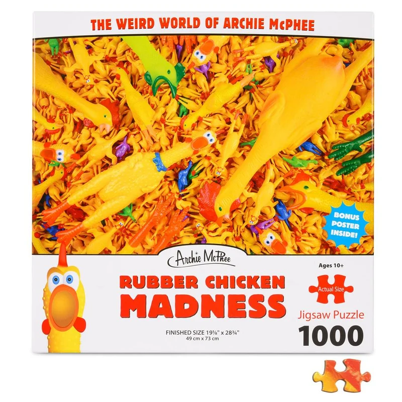 Rubber Chicken Madness 1000 pc Puzzle