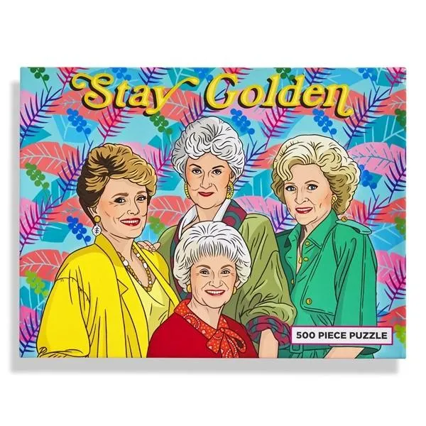 Stay Golden 500 pc puzzle