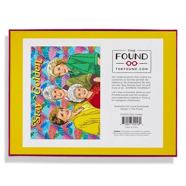 Stay Golden 500 pc puzzle