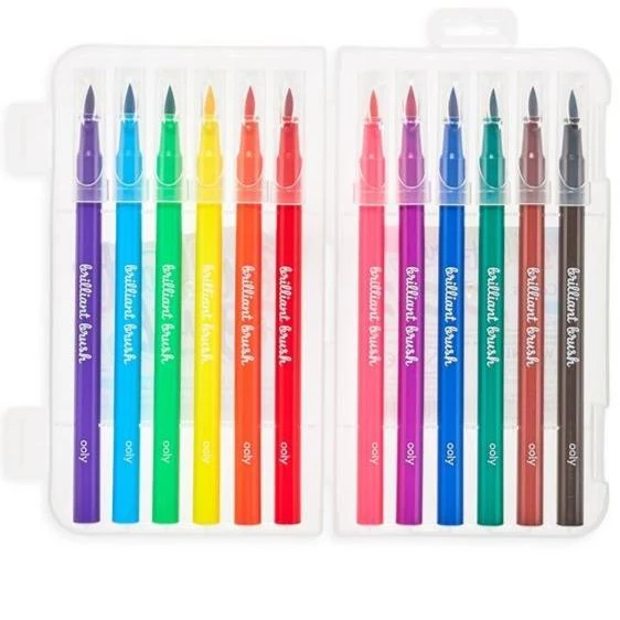 Brilliant Brush Markers
