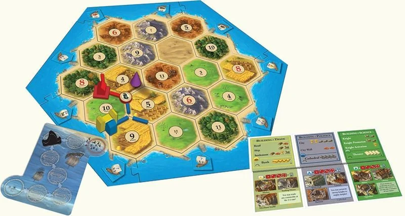 Settlers of Catan Cities and Knights Expansion