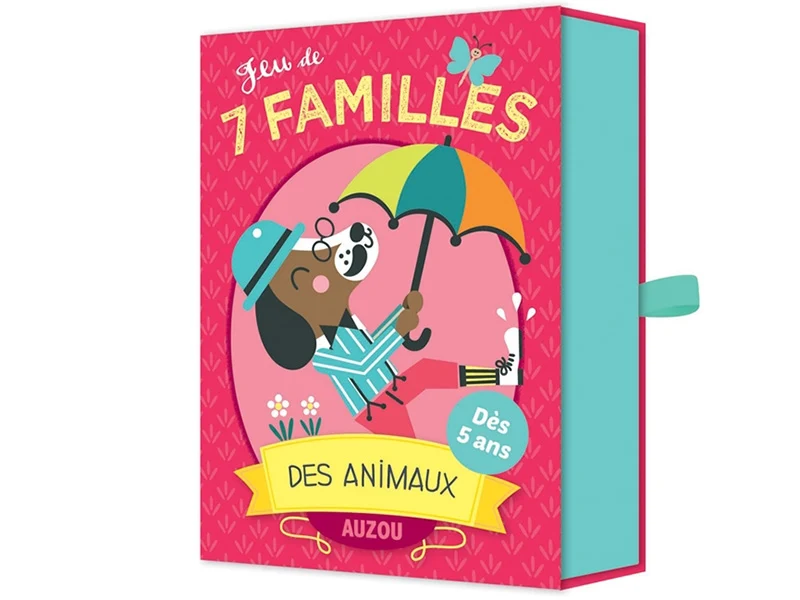 Jeu de 7 famille – Des animaux - Auzou