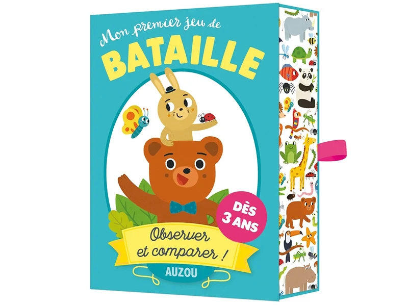 Mon premier jeu de bataille – Observer et comparer - Auzou