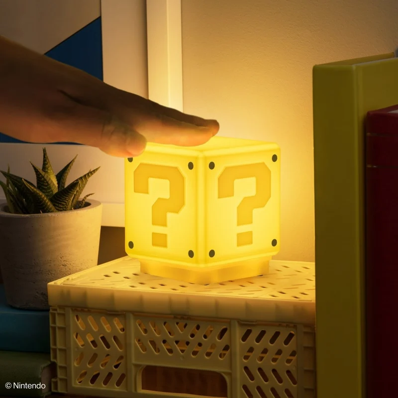 Super Mario Mini Question Block Light, 1 Count