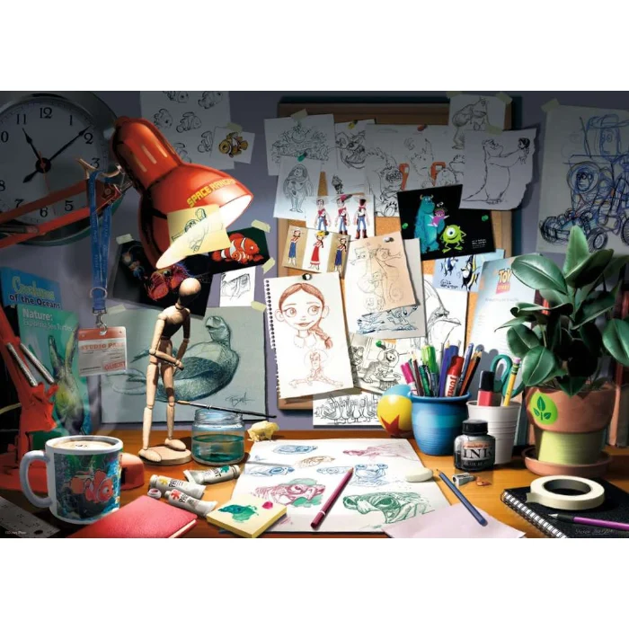 The Artist's Desk 1000 pc Puzzle