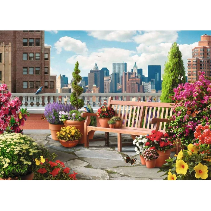Rooftop Garden 500 pc puzzle