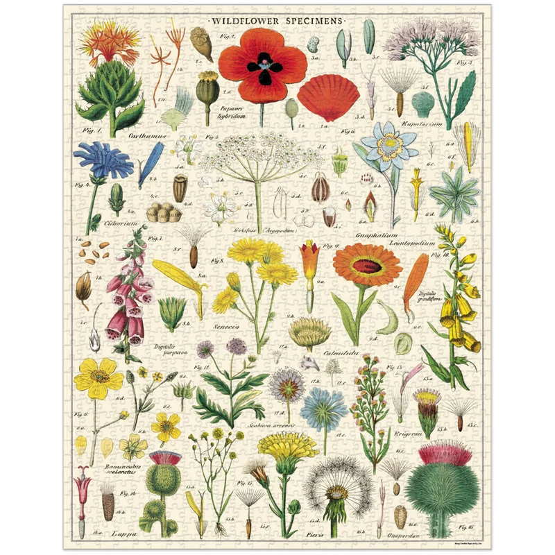 WIldflowers 1,000 Piece Puzzle