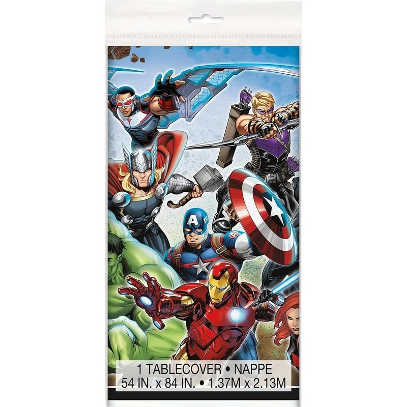 Marvel Avengers Basic Tableware Party Kit, 8 Guests