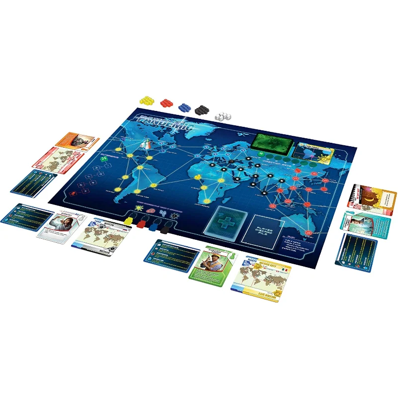Pandemic cooperative board game