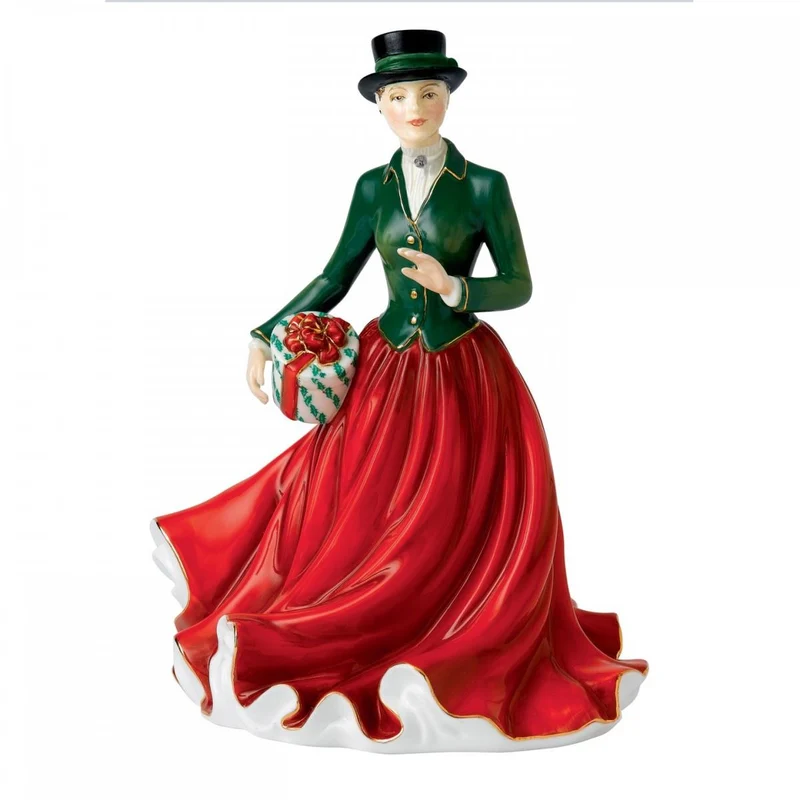 Royal Doulton Christmas Morning Figurine du matin de Noël