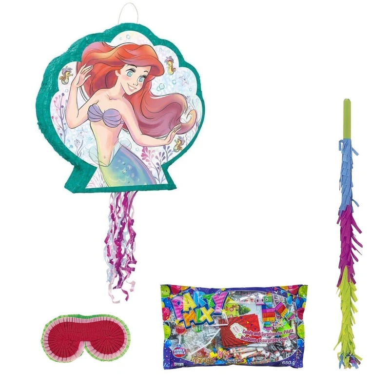 Little Mermaid Piñata Party Supplies Kit
