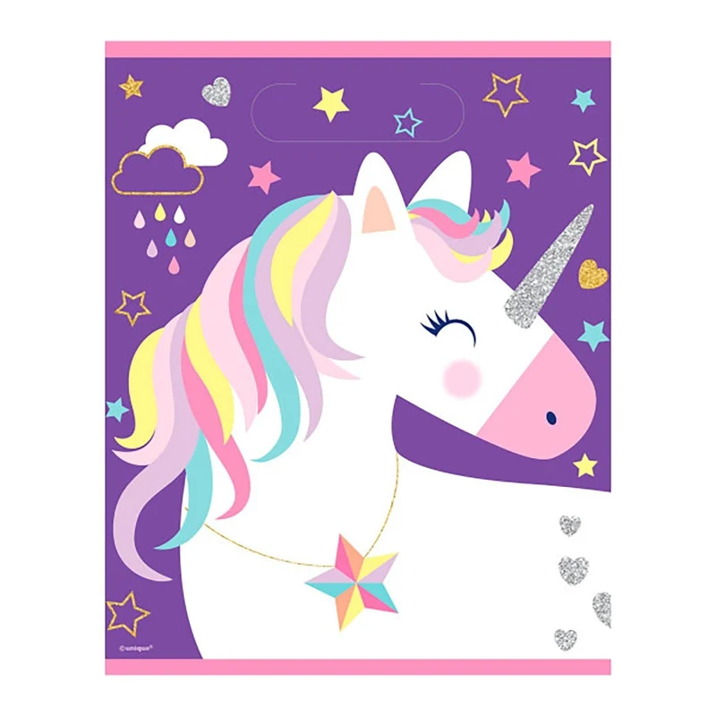 Unicorn Galaxy Ultimate Birthday Party Supplies Kit, 8 Guests