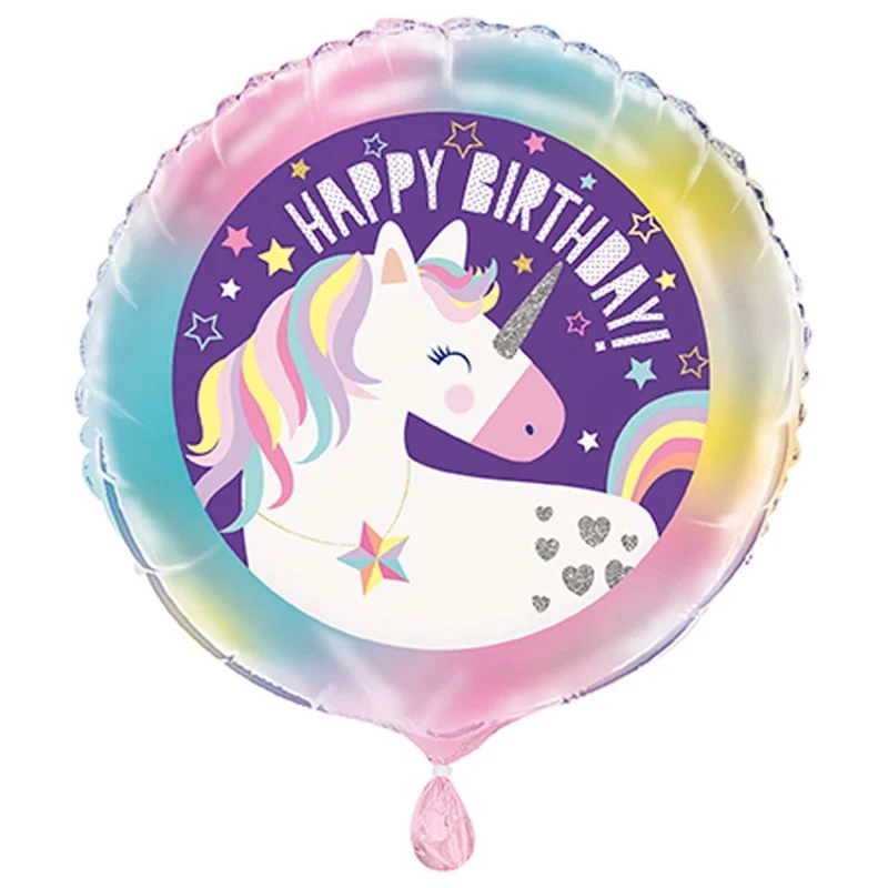 Unicorn Galaxy Ultimate Birthday Party Supplies Kit, 8 Guests