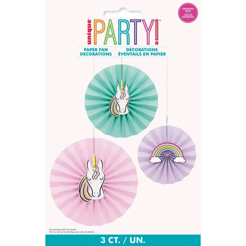 Unicorn Galaxy Basic Decoration Birthday Party Supplies Kit