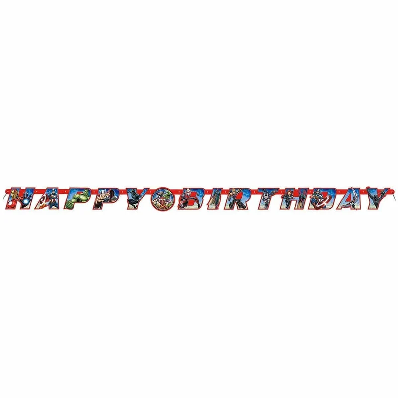 Marvel Avengers Ultimate Birthday Party Supplies Kit, 8 Guests