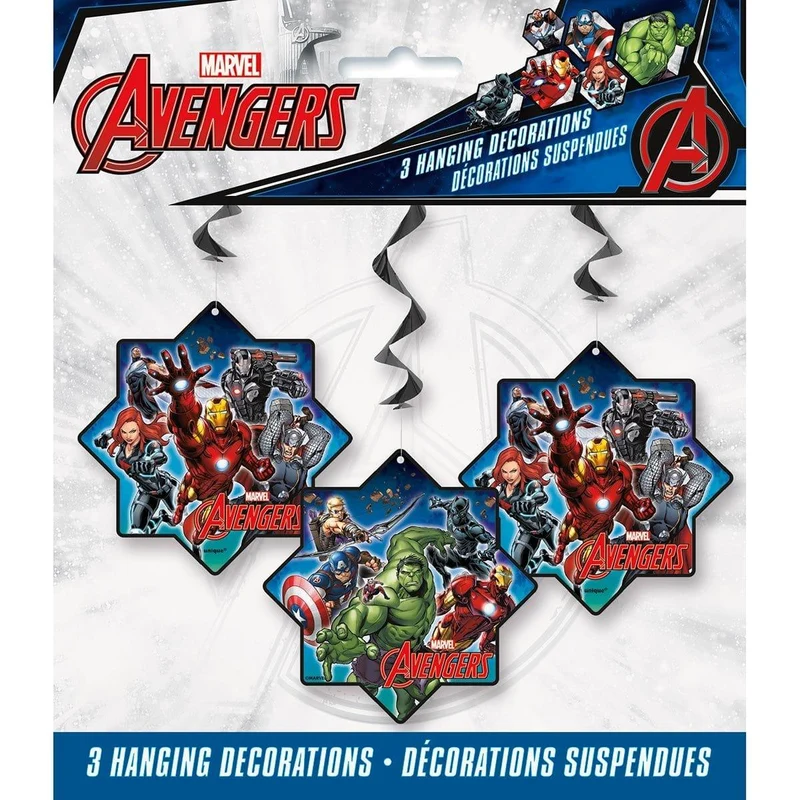 Marvel Avengers Ultimate Birthday Party Supplies Kit, 8 Guests