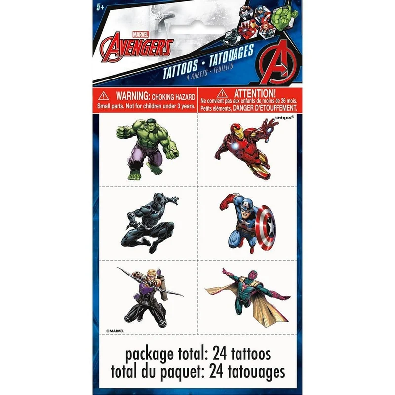 Marvel Avengers Ultimate Birthday Party Supplies Kit, 8 Guests