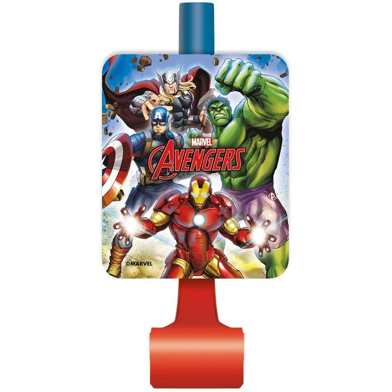 Marvel Avengers Ultimate Birthday Party Supplies Kit, 8 Guests