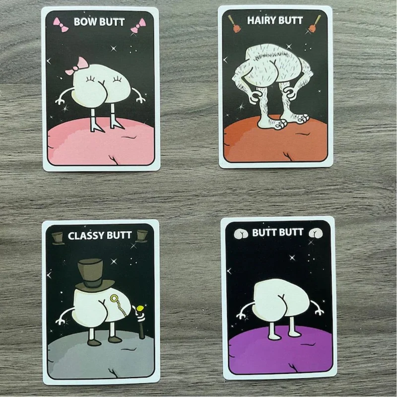 Butts in Space Card Game