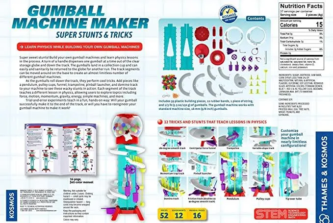 Gumball Machine Maker - Super Stunts and Tricks