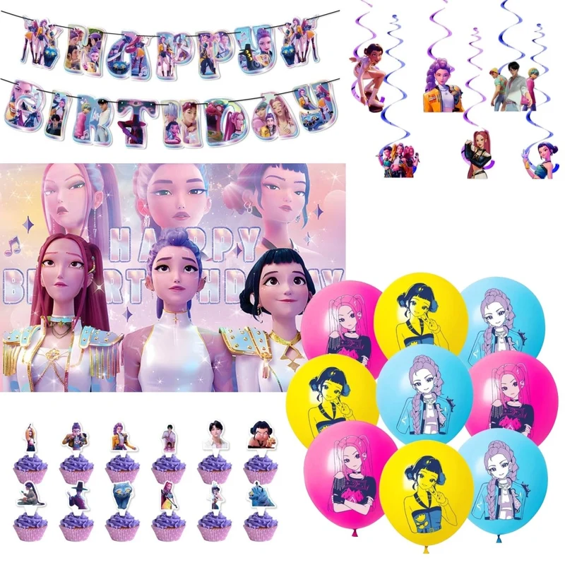 Kpop Basic Decoration Party Supplies Kit