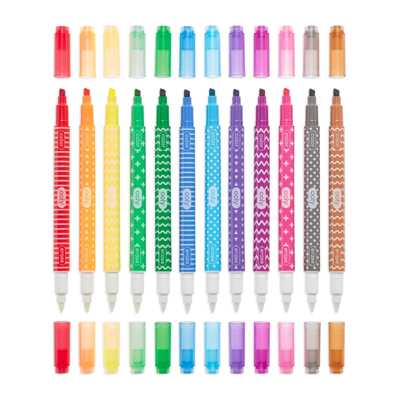 Make No Mistake Erasable Markers - Set of 12