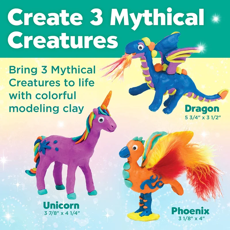Create with Clay Mythical Creatures