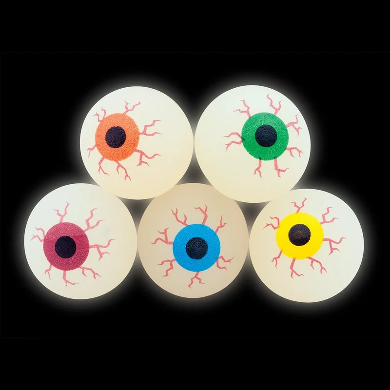 Bouncing Eye Ball Glow In The Dark (Assorted) / Yeux rebondissants phosphorescents (assortiment)