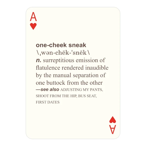 52 Farts Playing cards